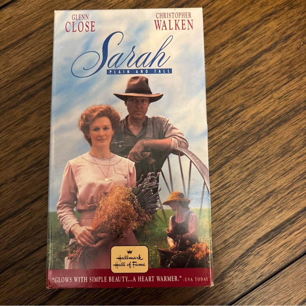 Sarah Plain and Tall vhs